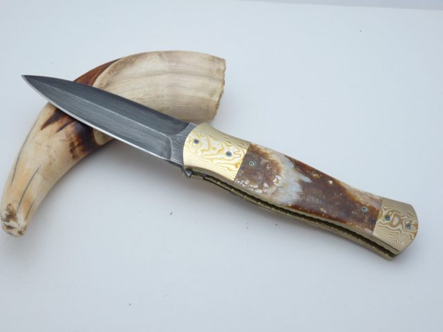 10-01D Mammoth Tooth Dagger - Willy De Man